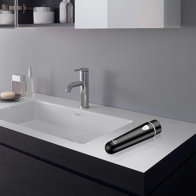 

Mini Portable Electric Beard Razor Car Mount Moustache Shaver USB Charging Turbine Rotating Blade Hair Cutter