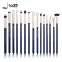 jessup 15pcs prussian blue golden sands makeup brushes set beauty kits eye make up brush eyeshadow lip brush blender