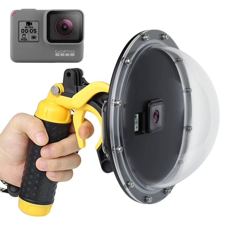 Водонепроницаемый чехол для камеры GoPro Hero 8 7 6 5 с портом S крышка купольного порта