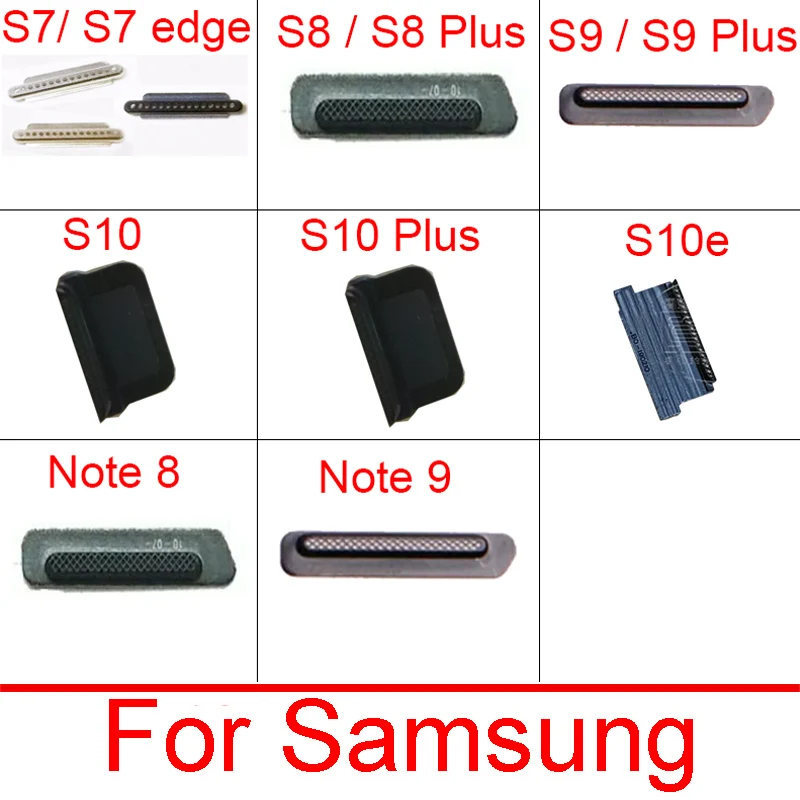 Earpiece Speaker Mesh For Samsung S7 edge S8 S9 S10 Plus S10E Note 8 9 G935 G930 G950 G955 G960 G965 G973 G975 G970 N950 N960