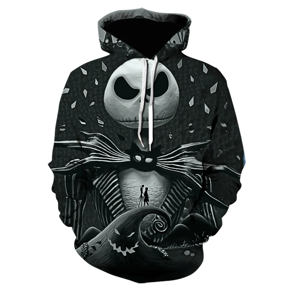 

Fashion Hoodie 3D PrintingWomen/Men Casual Nightmare Hooded Sweatshirt Streetwear Before Christmas
