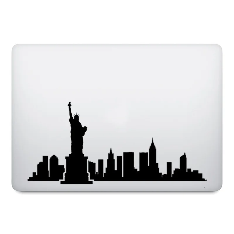 Наклейка для ноутбука New York Skyline Виниловая наклейка Apple Macbook Pro Air 11 13 Retina 12 15 дюймов