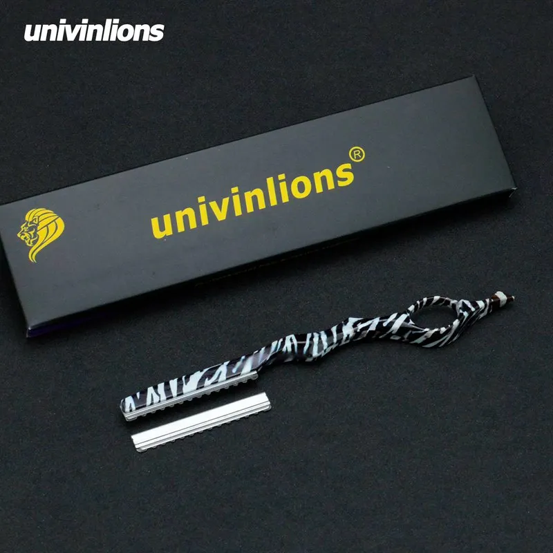 Цветной нож univinlions для филировки волос прямые лезвия парикмахерской стрижки