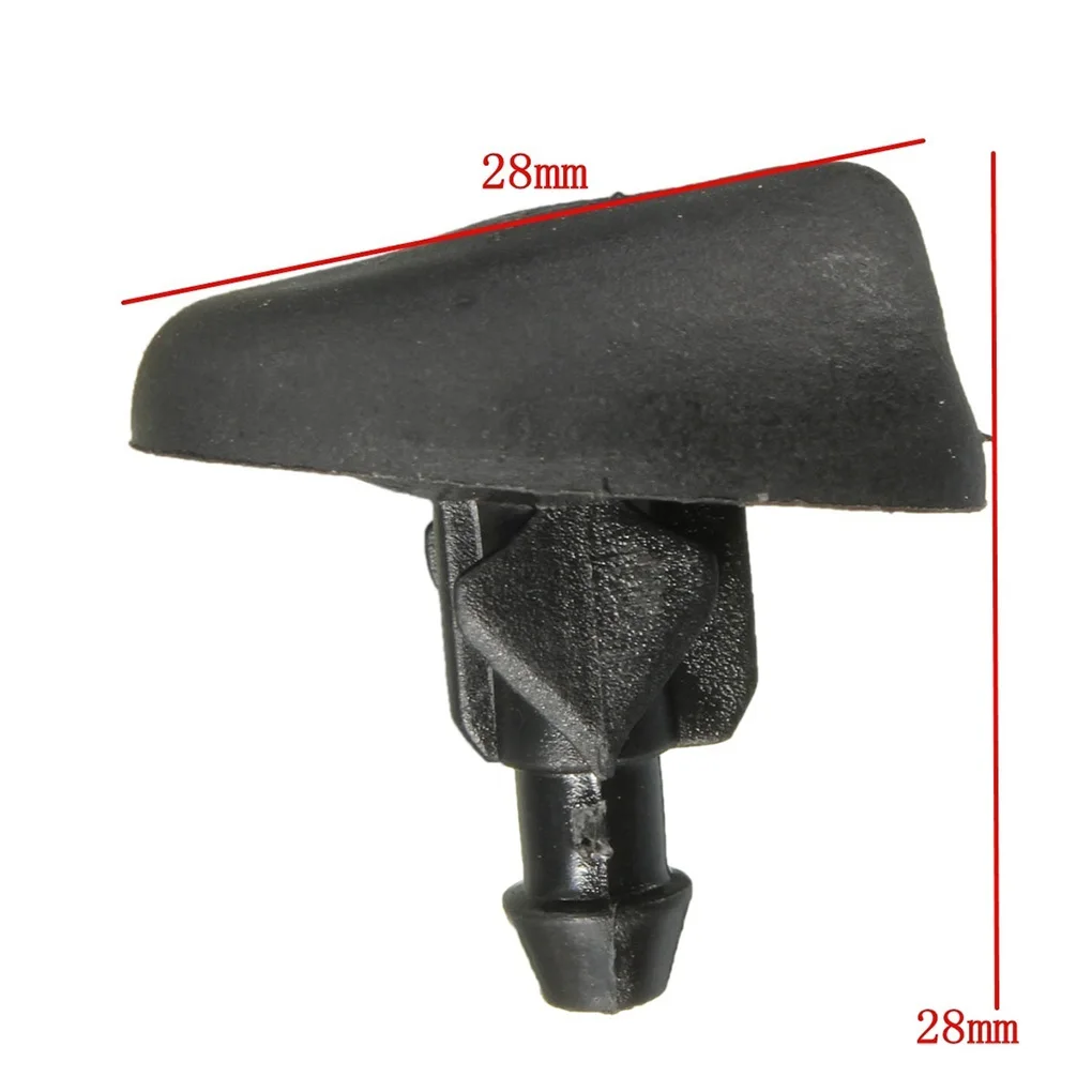 1 Pair Car Front Windshield Wiper Spray Nozzle Windscreen Washer Jet Replacement For Citroen C3 C4 | Автомобили и мотоциклы