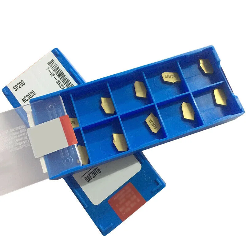 

10pcs 2mm SP200 NC3020 GTN-2 ZQMX2N11-1E Carbide Inserts Slotted Cutting Tools