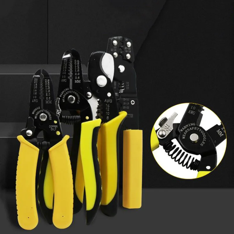 2 в 1 плоскогубцы для зачистки проводов резак пилинг обжимной инструмент кабелей