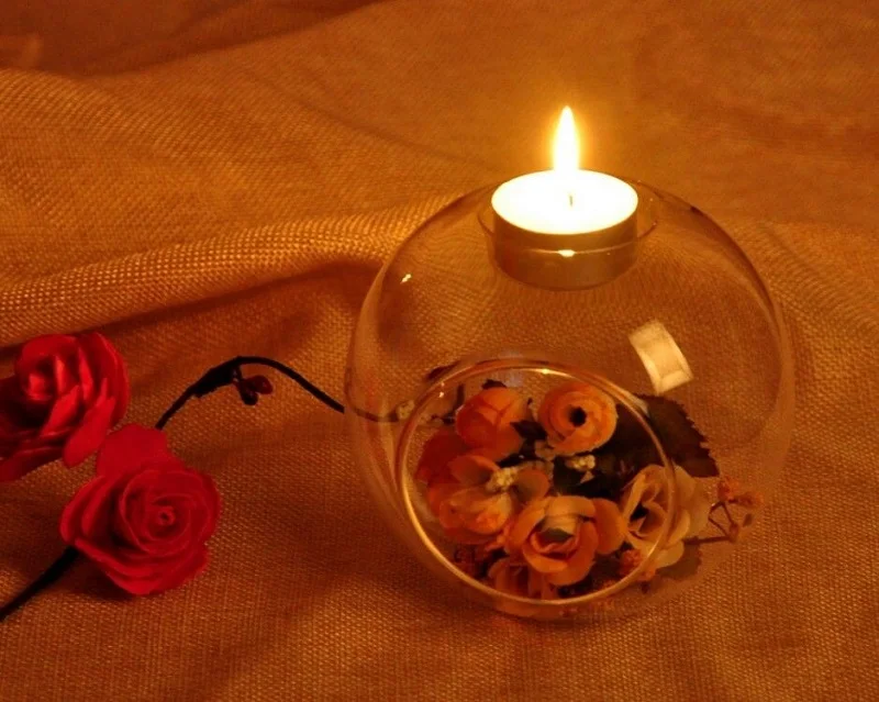 Лидер продаж романтичный Свадебный декор для ужина хрустальный стеклянный