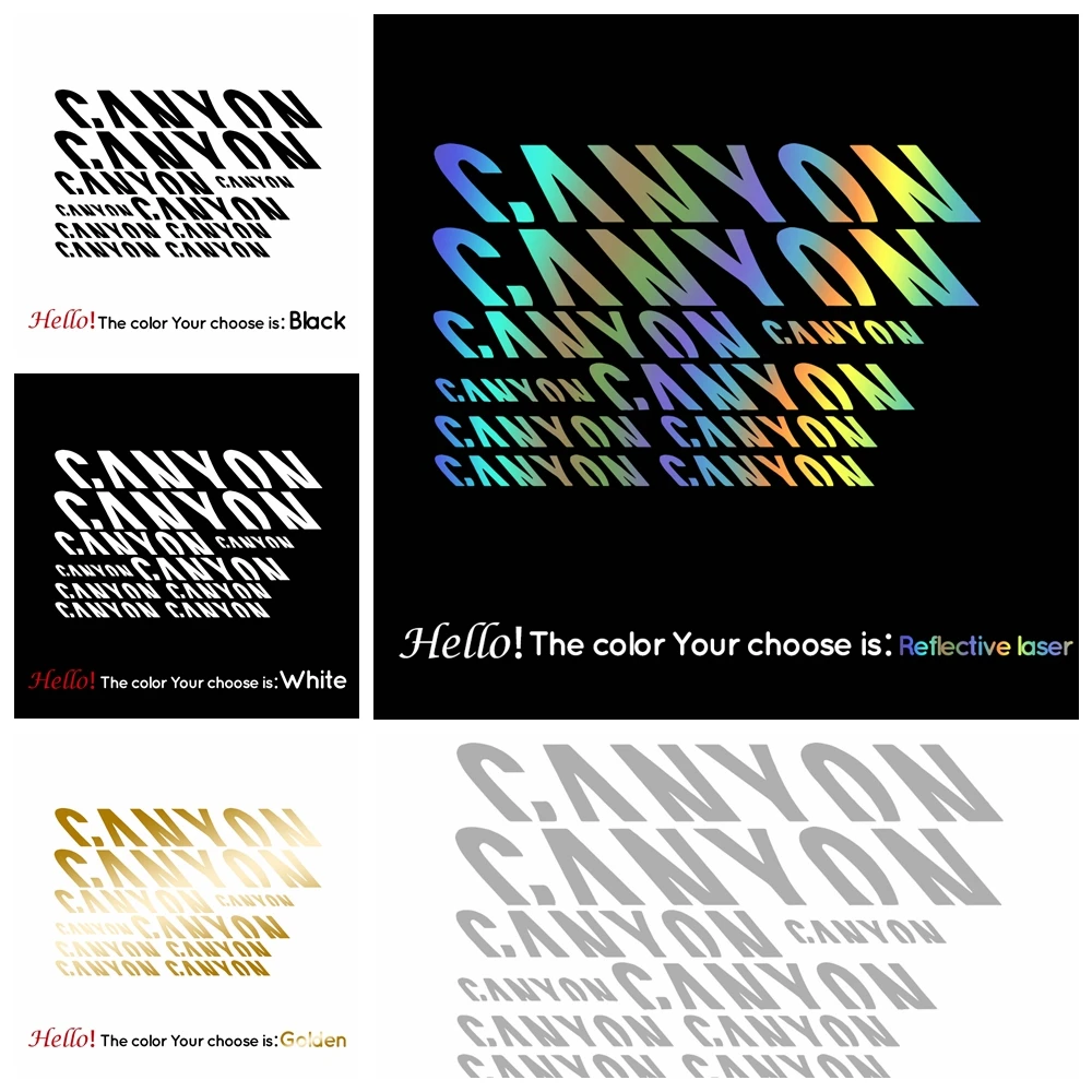 Водонепроницаемый Светоотражающие Каньон Стикеры s Cinelli для дорожного