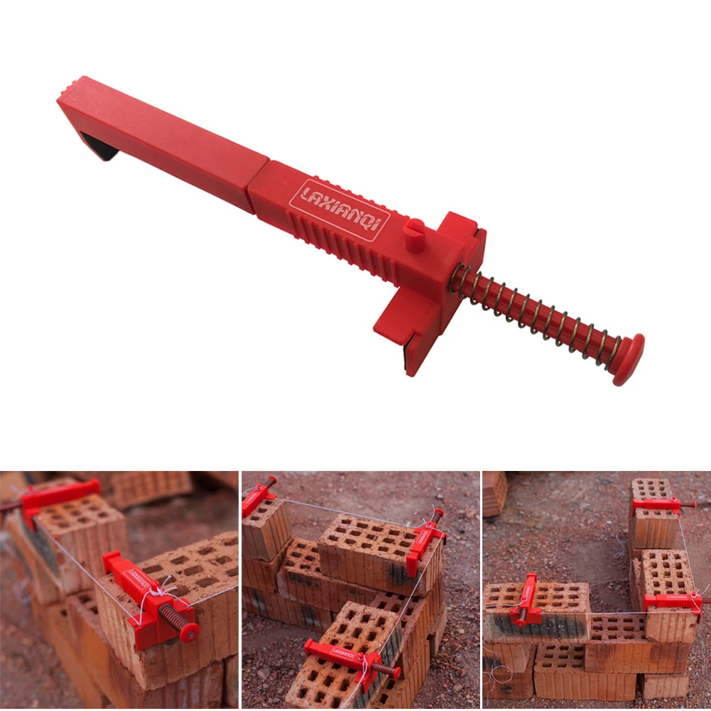 

2pcs Wire Drawer Bricklaying Tool Fixer for Building Fixer for Building Construction Fixture Brickwork Bricklayer S/M/L