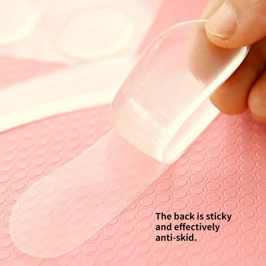 

Invisible Silicone High Heels Cushion Protector Feet Care Shoes Back Insert Pads Insoles Stickers