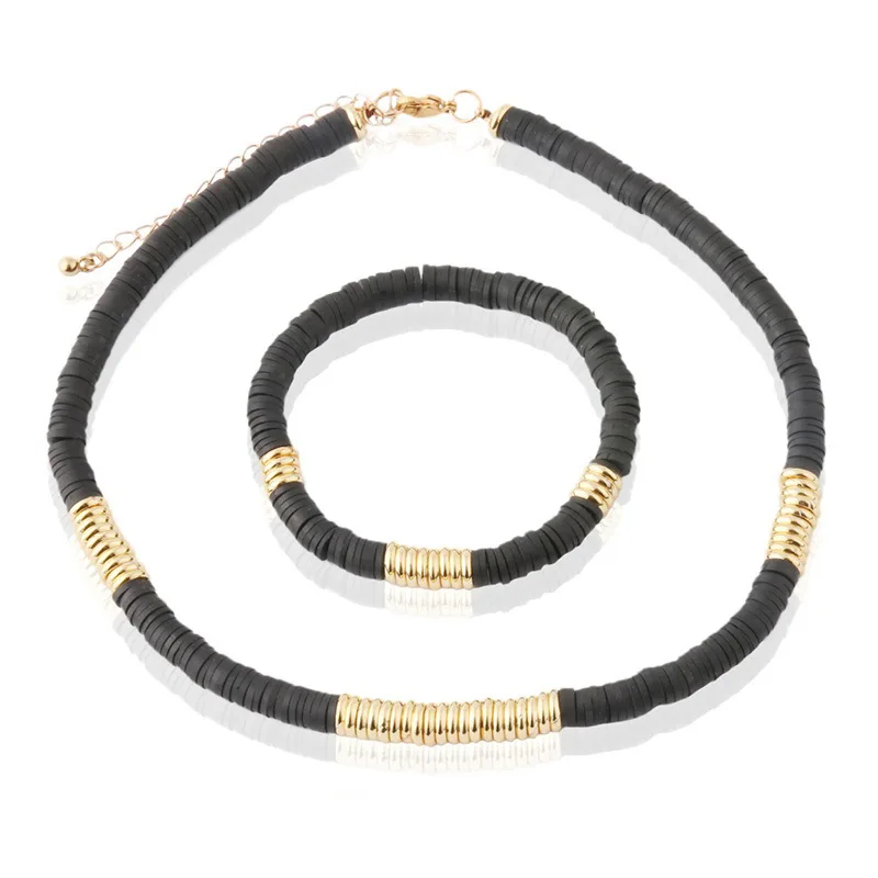 

Модное мягкое керамическое ожерелье-чокер для женщин из нержавеющей стали с регулируемой цепочкой, классические женские ювелирные изделия