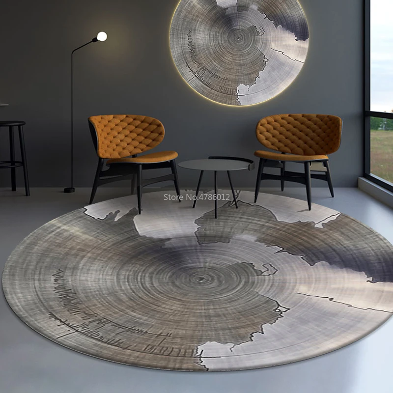 Economici Personalizzazione Della Coperta Del Comodino Della Camera Da Letto Del Salone Della Sedia Girevole Della Sedia Del Computer Del Tappeto Rotondo Del Velluto Del Diamante Dell'oro