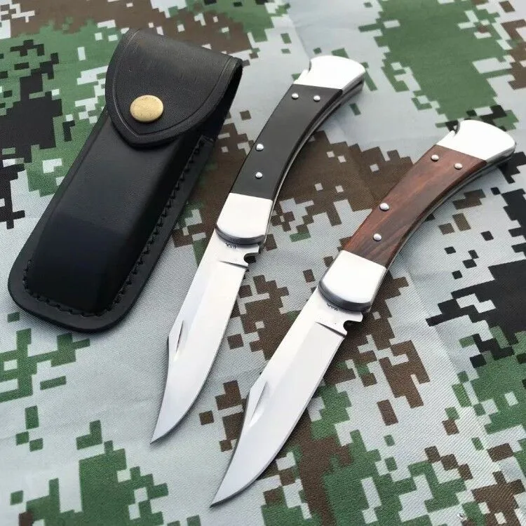 

110 карманные складные ножи Classics Pro охотничий нож для выживания S30V простой Клинок Черный G10 ручки черный кожаный футляр