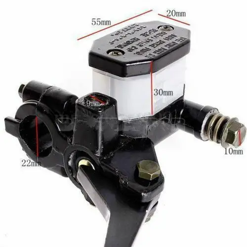 

7/8'' Right Clutch Brake Lever Master Cylinder Set For Suzuki GN125 GS125
