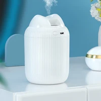 220ml mist humidifier 2w mini humidifier adjustable portable air diffuser usb powered car air humidifier with night light