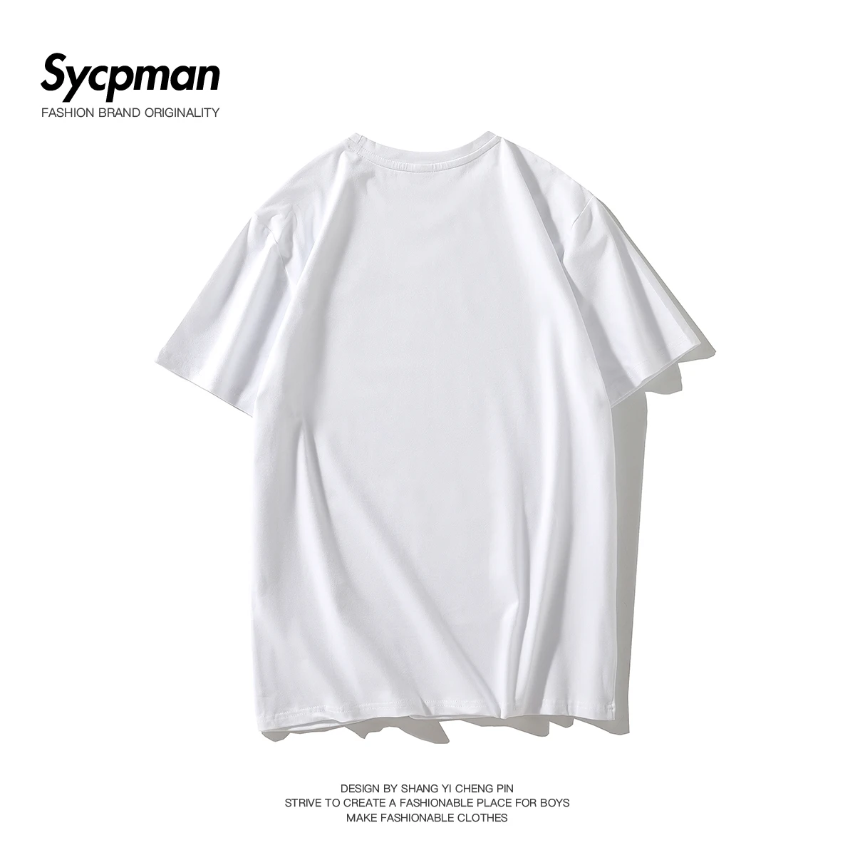 

Modal men's T-shirt short sleeve bear print summer breathable casual top