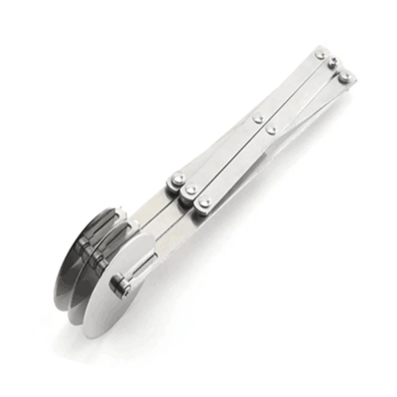 Ручной резак из нержавеющей стали регулируемый тесто решетка для пиццы