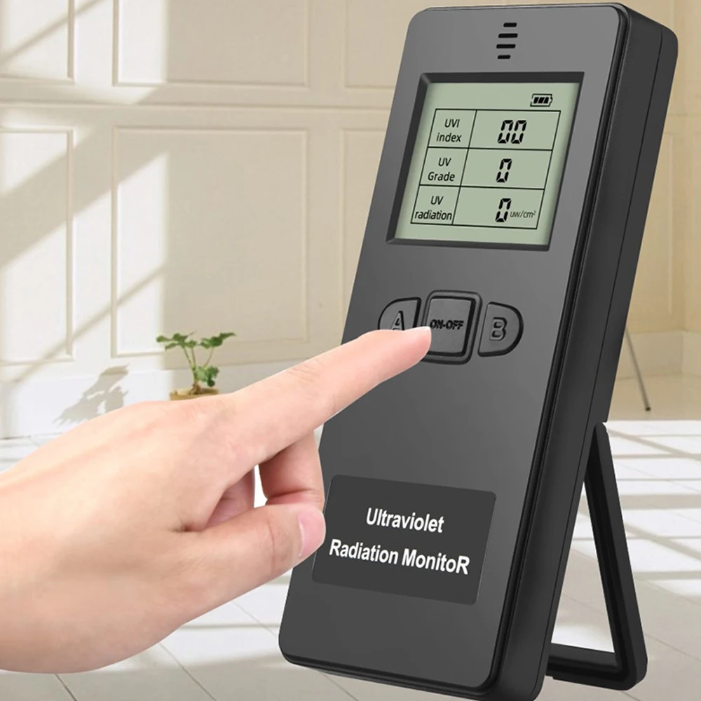 Портативный цифровой детектор ультрафиолетового излучения UVI измеритель с ЖК