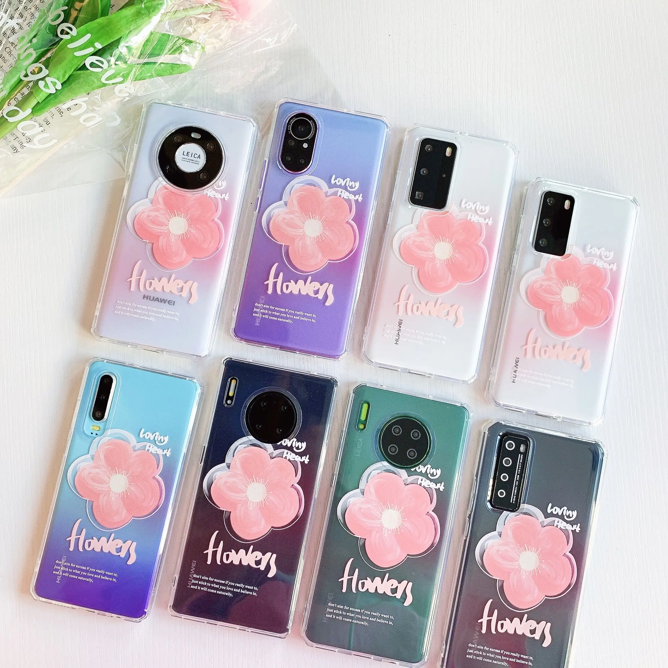 

Pearl Chain Wristband Phone Case Love Heart Cartoon For OPPO Reno4 Reno5 Pro Se Case Soft Transparent Silicone TPU Protection