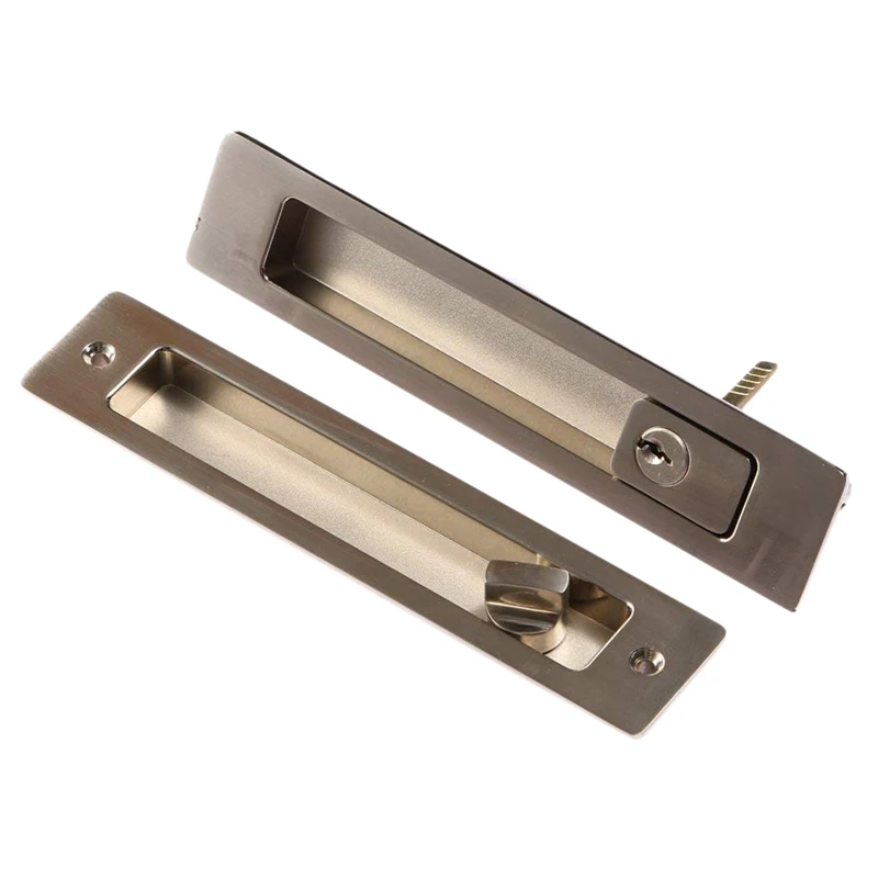 Невидимая защелка для раздвижной двери ручка сарая деревянная дверь ванная