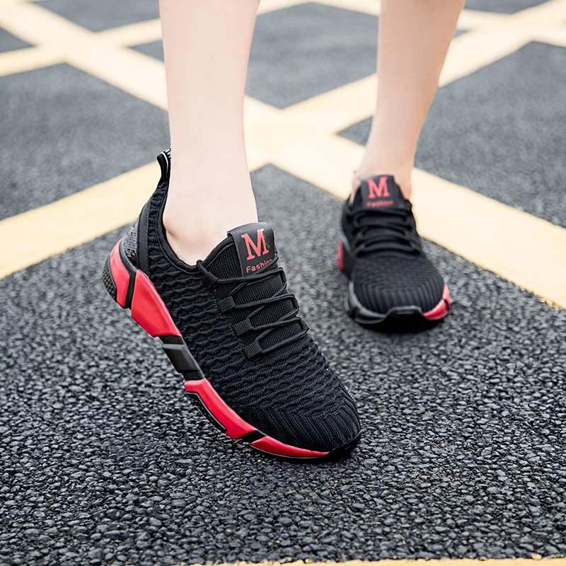 Breathable Women Tennis Shoes Outdoor Mesh Fitness Fabric Sock Sneakers Female Sport Shoes Chaussures Femme Tenis Feminino mujer
