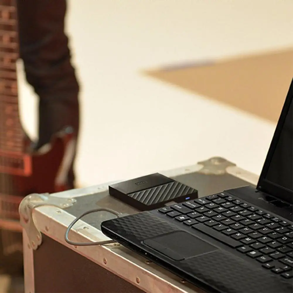 Western Digital Портативный HDD 1 ТБ USB 3,0 внешний жесткий диск с кабелем HDD с шифрованием для окна Mac