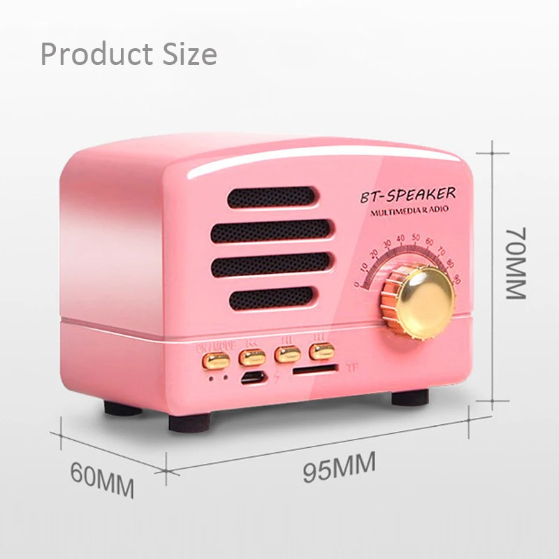 Bluetooth Колонка компактная с поддержкой TF карт и FM радио|Портативные колонки| |
