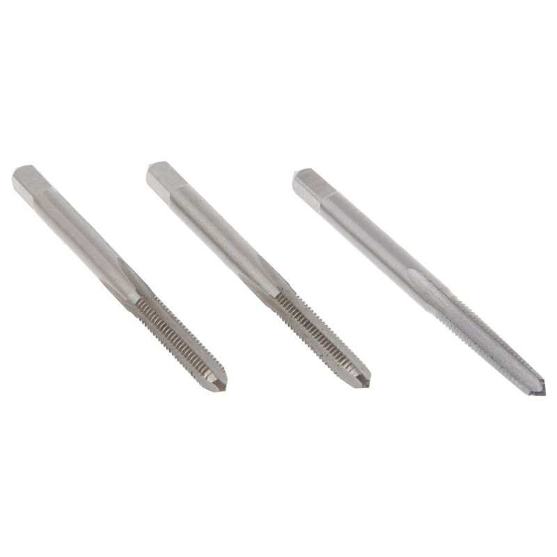 

3Pcs/Set M3/M4/M5/M6 HSS Machine Hand Screw Thread Metric Plug Tap