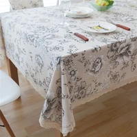 flower decorative table cloth tablecloth rectangular tablecloths linen home dining table cover american style obrus mantel mesa