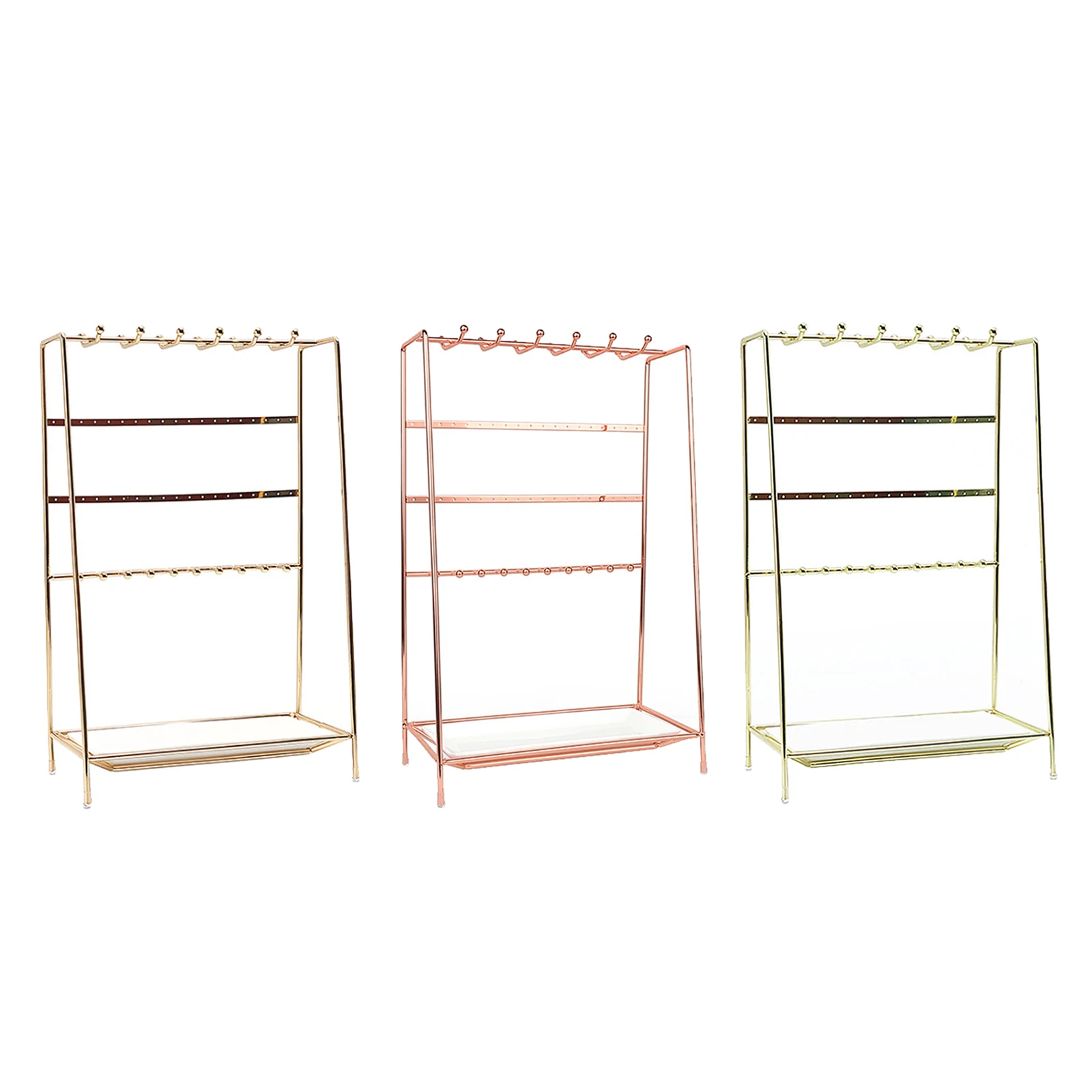 

Portable Multipurpose Exquisite Iron Jewelry Rack for Necklace Earring