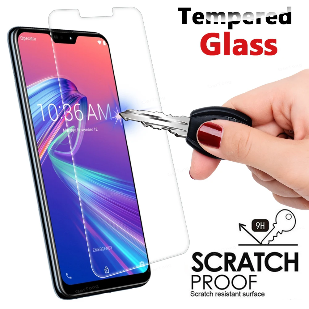 

9H for Asus Zenfone Max Pro M1 ZB601KL ZB602KL M2 ZB631KL tempered glass phone screen protector protective film smartphone