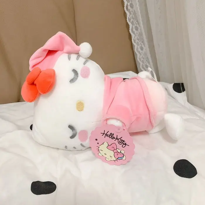 Плюшевые спящие игрушки Takara Tomy Sanrio пушистая набивная котенка моя мелодия курми