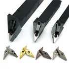 MVJNR1616K16 MVJNR2020K16 MVJNR2525M16 Внешний держатель токарного инструмента + карбидные вставки VNMG160404 VNMG160408 Токарные режущие инструменты