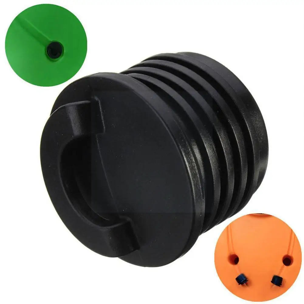 

4Pcs Black Rubber Kayak Marine Boat Scupper Stopper Holes Plugs Rafting Drain L5U6