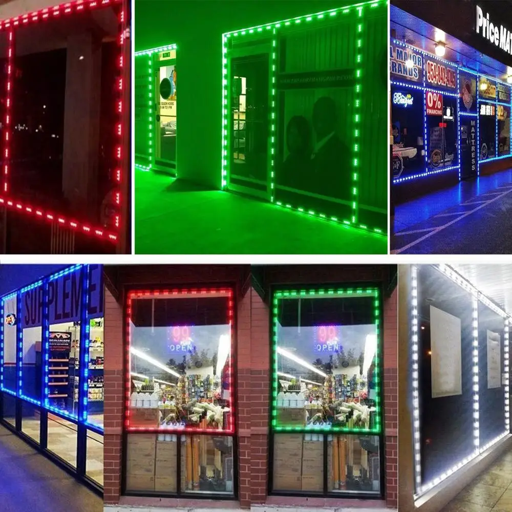 20 футов 40 штук светодиодный светильник RGB 5050 модуль 2 комплекта SMD 120 магазина
