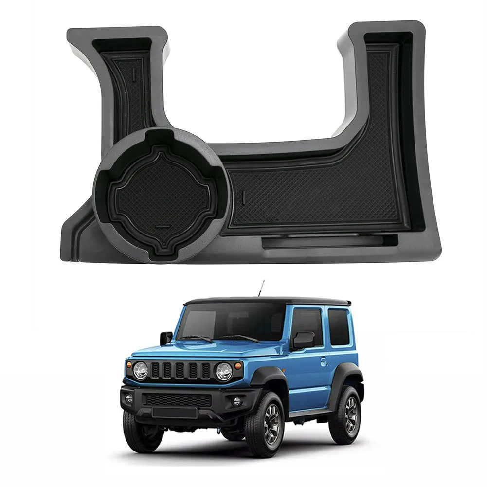 

1x Durable Tidy Storage Box ABS Convenient Car Center Console Cup Holder For Suzuki Jimny MT Easy Install Fashion Brand New