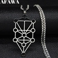 7 chakra reiki healing balancing buddha amulet symbol stainless steel necklaces yoga necklace for women jewelry n3009s02