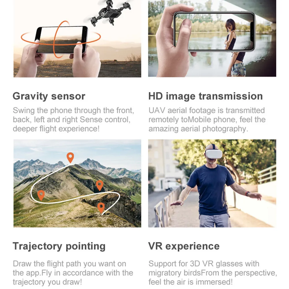 

2020 S60 Drone 4k Profession Hd Wide Angle Camera 1080p Wifi Fpv Drone Dual Camera Height Keep Drones Camera Helicopter Toys