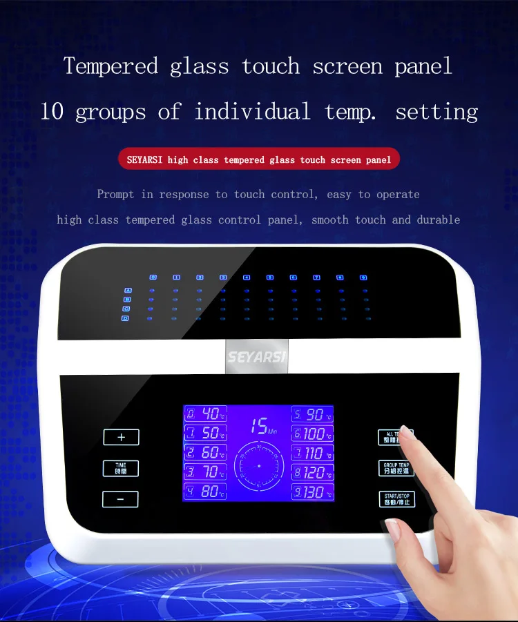 Безопасность 24V Выход Напряжение Азии цифровой инструмент для завивки волос