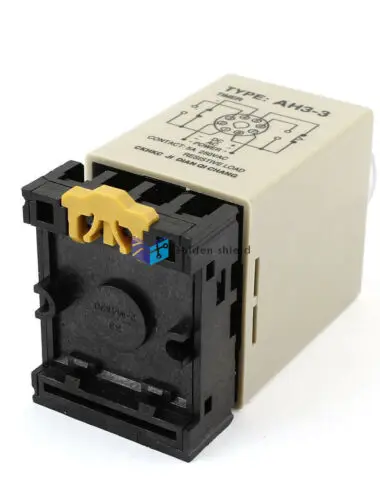 JSZ3F(ST3PF) ST3PF 8 Pin DPDT 10s задержки выключения Управление Время Реле таймера бла|Реле| |