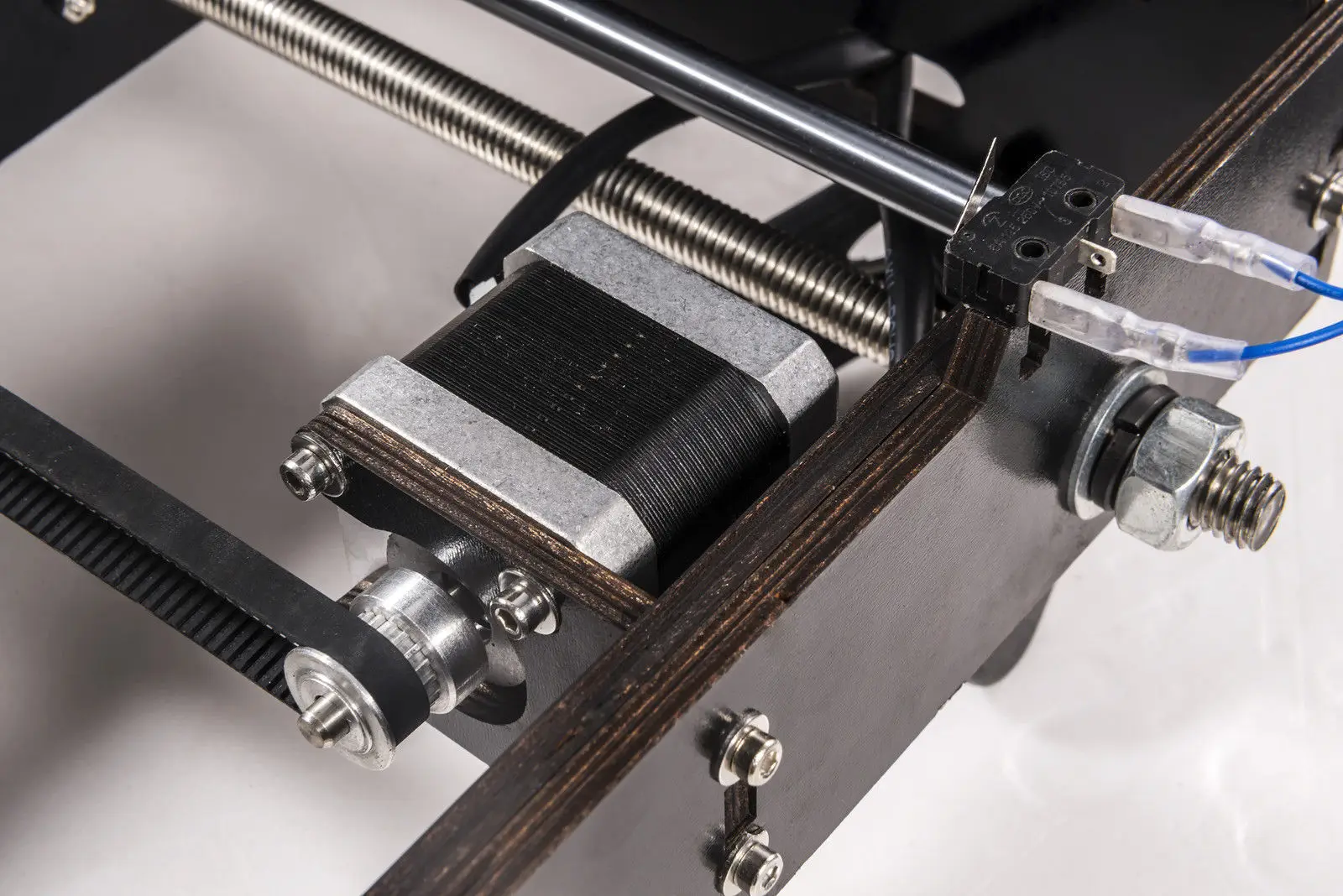 Дешевый принтер Prusa i3 3D-принтер с деревянной рамой высокая точность в наличии США