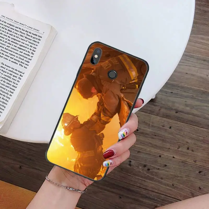 

Firefighter Heroes Super hero coque funda cover Phone Case For Xiaomi Redmi note 7 8 9 t k30 max3 9 s 10 pro lite