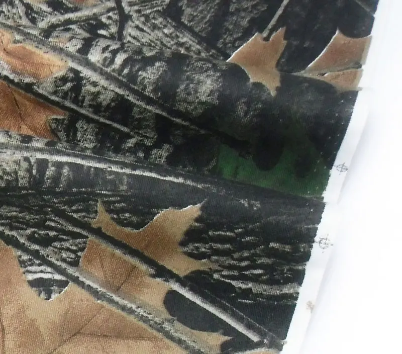 1,5 м ширина Bionic Camo ткань дерево листья камуфляж ткань для охоты Открытый скрытый чехол слепой