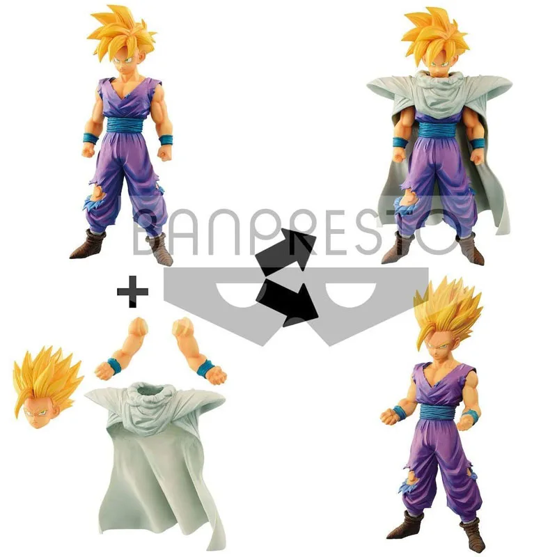 

Original Bandai Dragon Ball Son Gohan Super Saiyan One Grandista Ros Collection Japan Anime Figure Model Birthday Gift Kids Toys