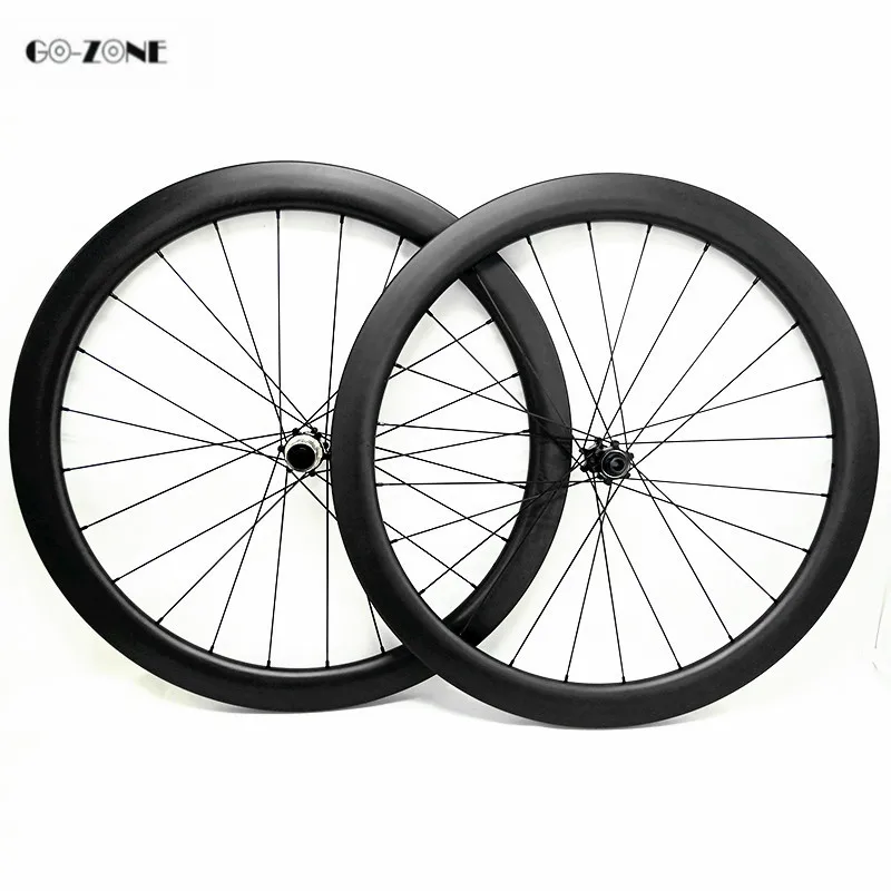 

700c road bicycle disc wheel 45x25mm clincher or Tubular Powerway CT31 Centerlock 100x12 142x12 carbon wheels pillar 1423 spokes