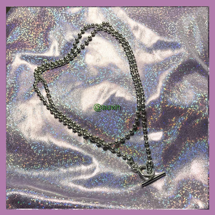Цепь Цепочки и ожерелья для женщин из нержавеющей стали Ожерелья Личность