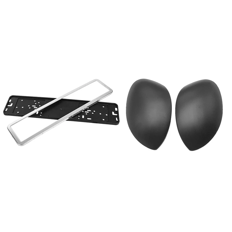 

Рамка номерного знака автомобиля, держатель номерного знака с крышкой для автомобильного зеркала, чехол для зеркала заднего вида, аксессуа...