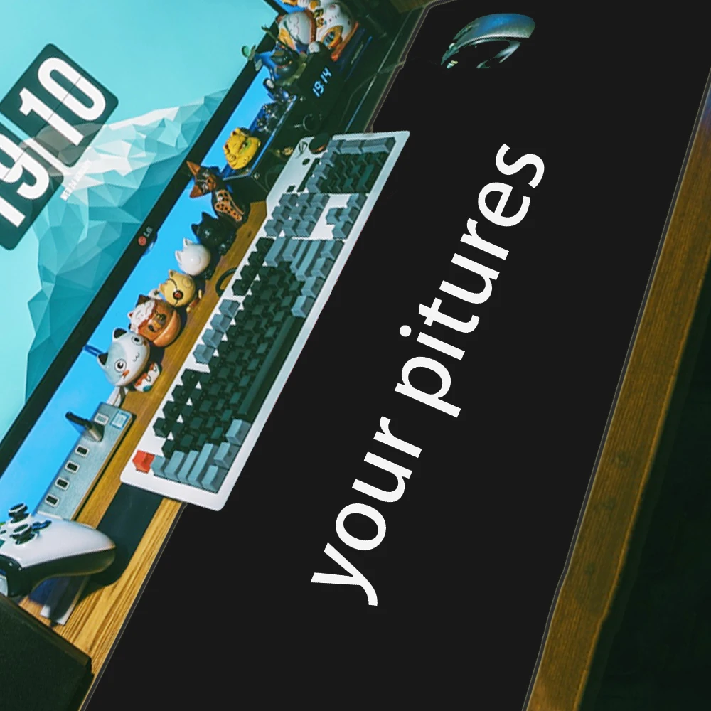 

900x400x2MM 3MM XXL DIY Anime Mouse Pad Landscape Mat Big XL Sexy Gamer Gaming Playmat Large Customized Desk Keyboard Mousepad