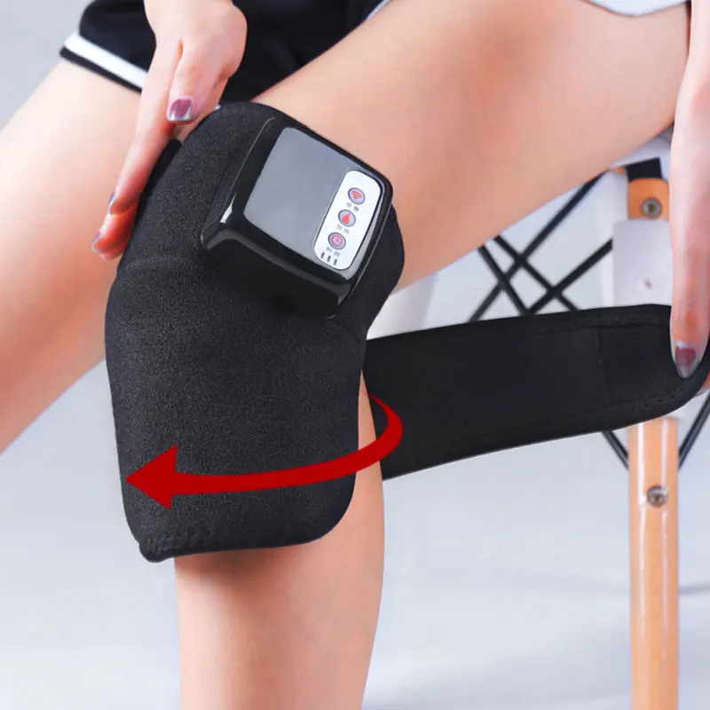 Harga Pemanas Listrik Lutut Massager Infrared Sendi Bahu Dan Siku Lutut Pengobatan Pereda Nyeri Penjepit Dukungan Vibrador Kesehatan