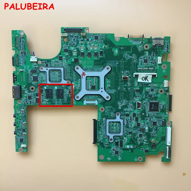 PALUBEIRA CN-04DKNR 04DKNR DA0FM9MB8D1 основная плата для dell Studio 1558 материнская плата ноутбука HD5470 DDR3